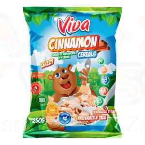 Viva gabonapehely díszcsomagos 250 g Fahéjas